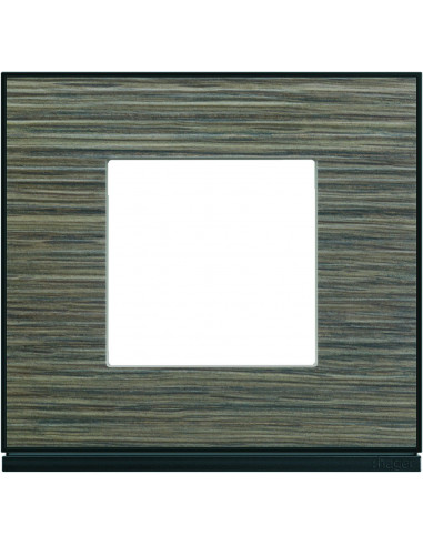 Plaque gallery 1 poste pecan HAGER WXP2402