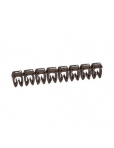 1200 Repères CAB 3 pour filerie de 1,5 À 2,5 MM² Chiffre 1 Brun LEGRAND 038221 2
