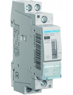 Contacteur à commande manuelle 25A 2F 24V HAGER ERD225