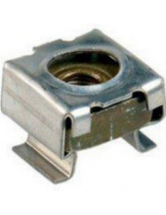 Écrou cage M6 pour fixation appareillage montage sur perforation carrée 8,3x8,3mm LEGRAND 036452