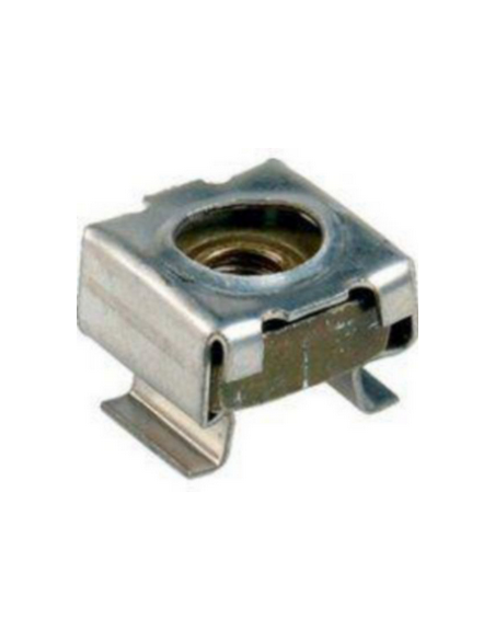 Écrou cage M6 pour fixation appareillage montage sur perforation carrée 8,3x8,3mm LEGRAND 036452