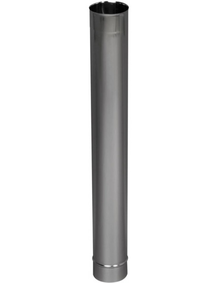 Tuyau rigide Inox 304 diamètre 153mm Lg : 1000 mm Tous combustibles TEN 601153