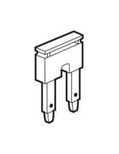 Peigne pour 2 blocs de jonction à ressort viking 3 pas 10mm rouge LEGRAND 037582