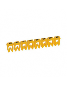 300 Repères CAB 3 pour filerie 0,5mm² à 1,5mm² et blocs de jonction avec lettre majuscule N LEGRAND 038313 2