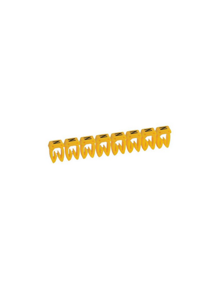 300 Repères CAB 3 pour filerie 0,5mm² à 1,5mm² et blocs de jonction avec lettre majuscule N LEGRAND 038313