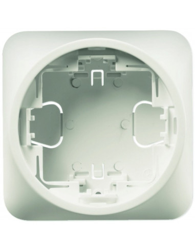 Boîtier simple pour appareillage OptimaTM blanc IBOCCO B88081