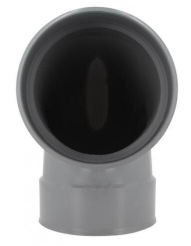 Coude simple femelle femelle 87°30 diamètre 160mm NICOLL CZ88
