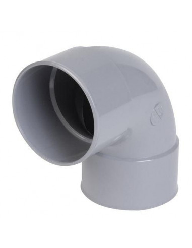 Coude simple femelle femelle 87°30 diamètre 160mm NICOLL CZ88