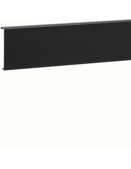 Couvercle pour plinthe SL 20x115mm Graphite Noir HAGER SL2011529011