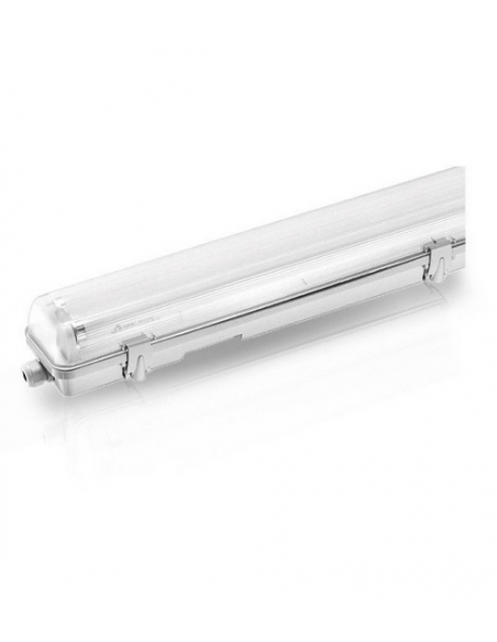 Luminaire Étanche sans ballast pour 2 Tubes T8 de 1500 mm 58w max MIIDEX 75930