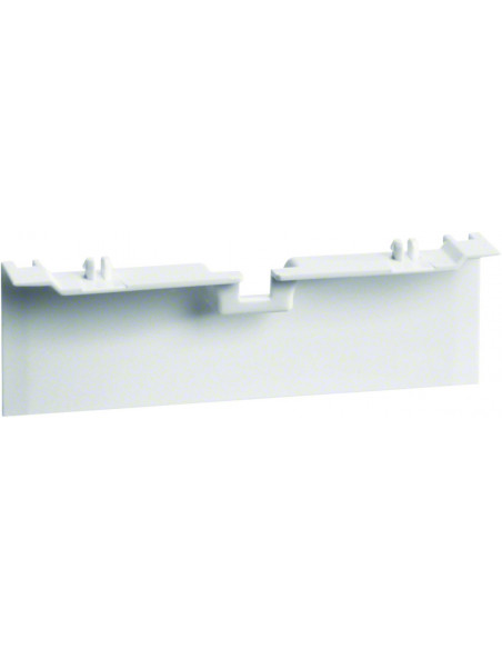 Support pièce de recouvrement pour plinthe SL20115 Pure HAGER SL20115A9016