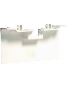Pièce de recouvrement de support d'appareillage pour plintheSL20115 Pure HAGER SL20115AF9016 2