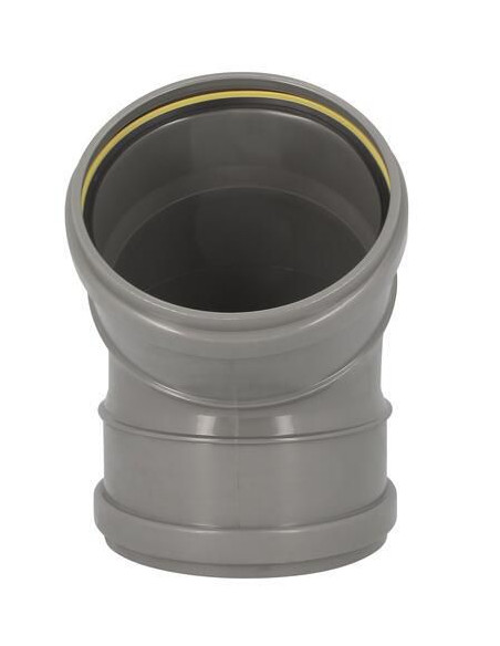 Coude PVC-PVC femelle femelle 45° diamètre 160mm NICOLL CZ44