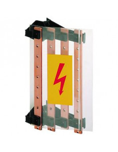 Support pour jeu de barres étagé latéral quadro 250A pour barre 20x5mm HAGER UC830