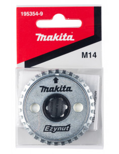 Écrou de serrage rapide ''Ezynut'' pour meuleuses Ø 115, Ø 125, Ø 180 et Ø 230 mm MAKITA 195354-9 2