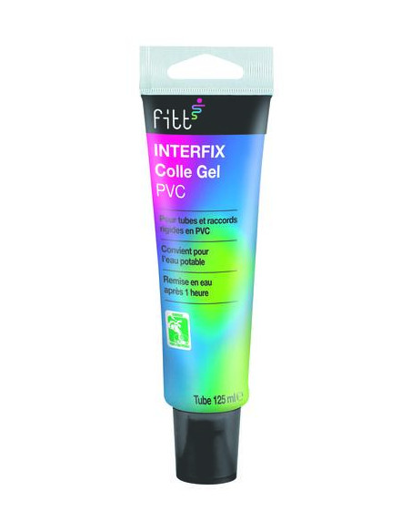 Colle PVC 125ml INTERFIX