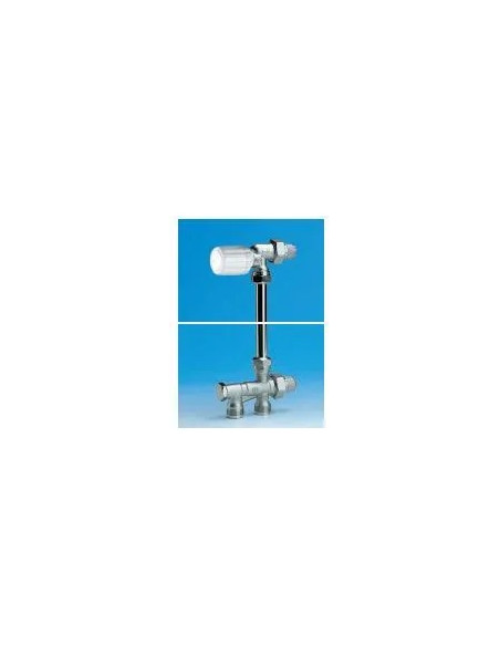 Robinet thermostatisable complet avec canne et distributeur 4 voies PETTINAROLI 932