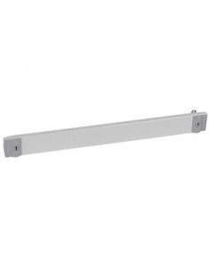 Plastron plein métal 1/4 tour pour armoire XL3 400  hauteur 50mm LEGRAND 020340
