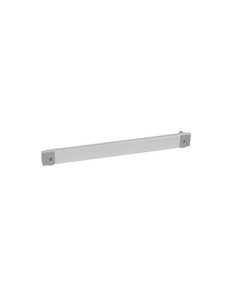 Plastron plein métal 1/4 tour pour armoire XL3 400  hauteur 50mm LEGRAND 020340