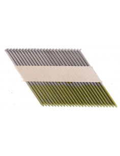 3000 Clous 34° tête D lisses en bandes collées pour cloueurs pneumatiques et à gaz (GN900, IM350, IM90) MAKITA F-30579
