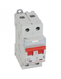 Interrupteur-sectionneur DX³-IS à déclenchement 2 Pôles 400V 63A 2 modules LEGRAND 406528