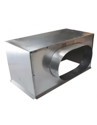 PLENUM ACIER REPR.LAT.400X200...