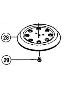 Plateau Ø125mm 8 trous FSV... 2