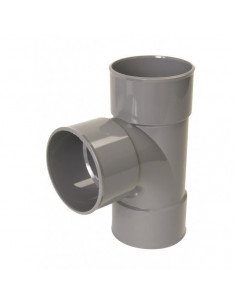 Culotte simple 90° Pvc Femelle/Femelle D.140mm NICOLL BY188