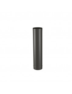 Tuyau rigide Email Mat Acier émaillé diamètre D.153mm Lg 1000mm Bois/Fioul/Gaz TEN 344016 2