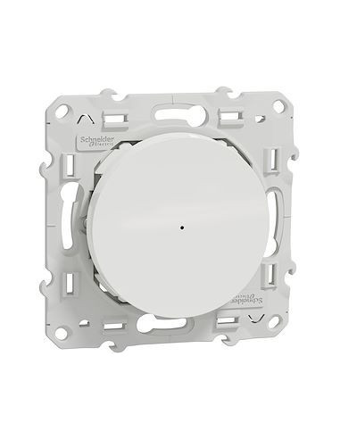 Wiser Odace variateur poussoir 2 fils zigbee blanc SCHNEIDER S520522W