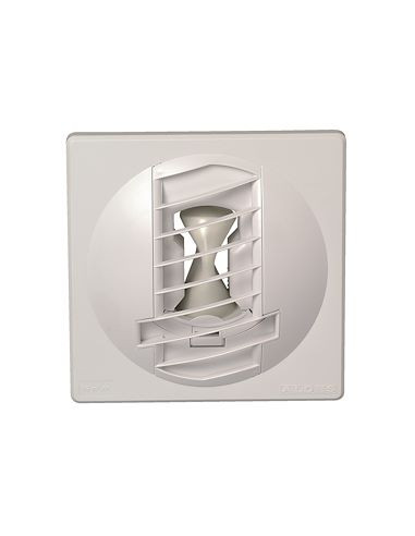 Bouche Autoréglable BapCOLOR 60 m3/h D 125 mm Gris ALDES 11019204
