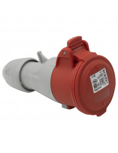 Prise mobile P17 IP44 16A - 380V~ à 415V~ 3P+T LEGRAND 555108 2