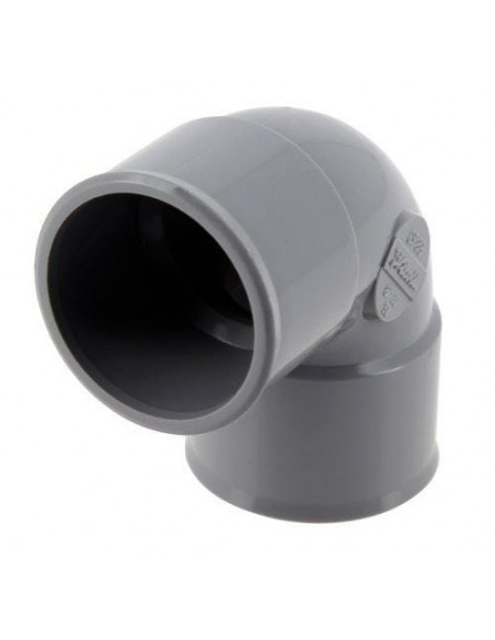 Coude femelle femelle 87°30 simple diamètre 32mm NICOLL CF88