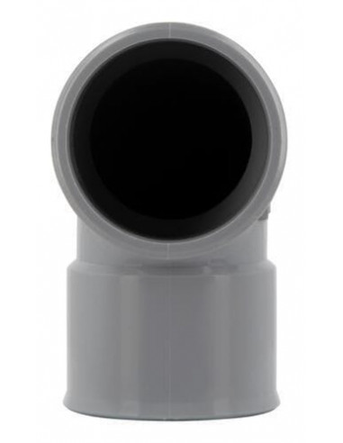 Coude femelle femelle 87°30 simple diamètre 32mm NICOLL CF88
