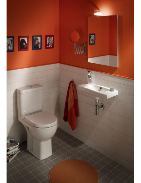 Ensemble cuvette et réservoir compact ODEON UP 60x41 sortie horizontale blanc JACOB DELAFON KOHLER E0374-00