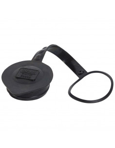 Bouchon obturateur pour fiche et fiche inclinée Hypra et P17 caoutchouc IP44 2P+T 16A LEGRAND 052125