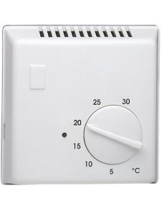 Thermostat ambiance bi-métal chauffage eau chaude avec contact inverseur 230V et voyant HAGER 25620 2