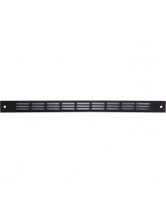 Grille intérieure plate  Aluminium noir - 275x20mm 16 cm² RENSON 478/1 RAL 9005 00047818 2