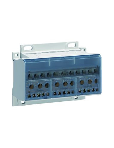 Bloc répartiteur 125A 4 Pôles HAGER KJ02E