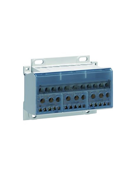 Bloc répartiteur 125A 4 Pôles HAGER KJ02E