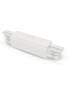 Connecteur Triphase Central Blanc pour RAIL 3A 230V MIIDEX 8232 2