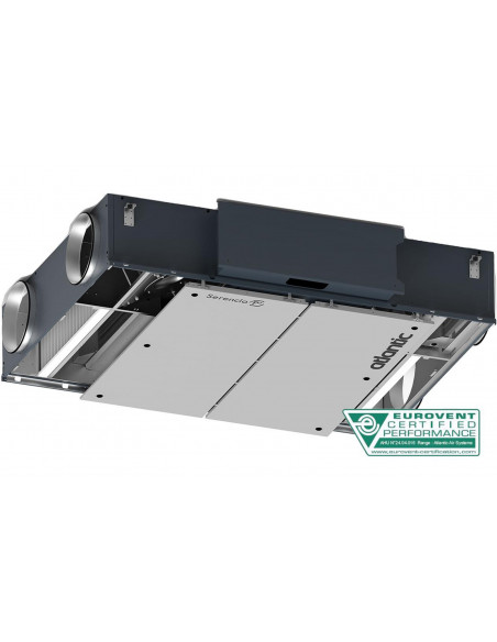 Serencio P LP 2500 G2 Centrale DF HR éch. CC servitude Gauche Miroir 2500m3/h ATLANTIC 550935
