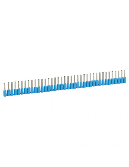 480 Embout de câblage à collerette isolante Starfix simple en bande pour conducteurs section 0,75mm² bleu LEGRAND 037662