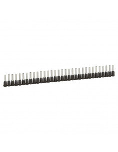1000 Embouts de câblage à collerette isolante Starfix simple en bande pour conducteurs section 1,5mm² noir LEGRAND 037664
