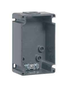 Boîtier réversible Hypra IP44 pour prise 2P+T , 3P+T et 3P+N+T 32A 1 entrée ISO 25 plastique LEGRAND 052979