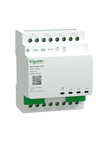 SpaceLogic KNX commutation...