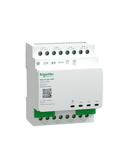SpaceLogic KNX commutation volet/store 8 sorties 10AX/16AC1 extension SCHNEIDER MTN6805-0008
