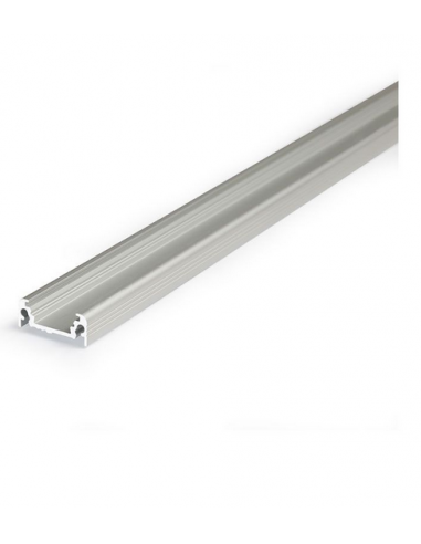 Profile Plat Aluminium Anodisé 2m pour bandeaux LED MIIDEX 9831