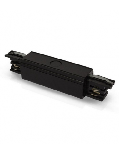 Connecteur Triphase Central Noir pour RAIL 3 Allumage 230V MIIDEX 8233