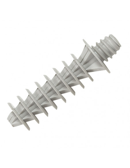 100 Chevilles à visser grise RAL7035 pour perçage Ø8mm et tête filetée Ø6,6mm avec pas 150 LEGRAND 031882